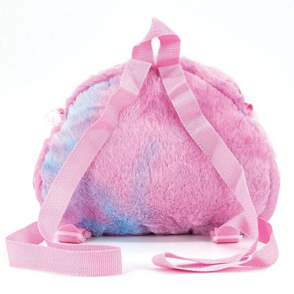SPOOKYVILLE CRITTERS Kawaii Pink Bunny Plush Backpack - Picture 3 of 6